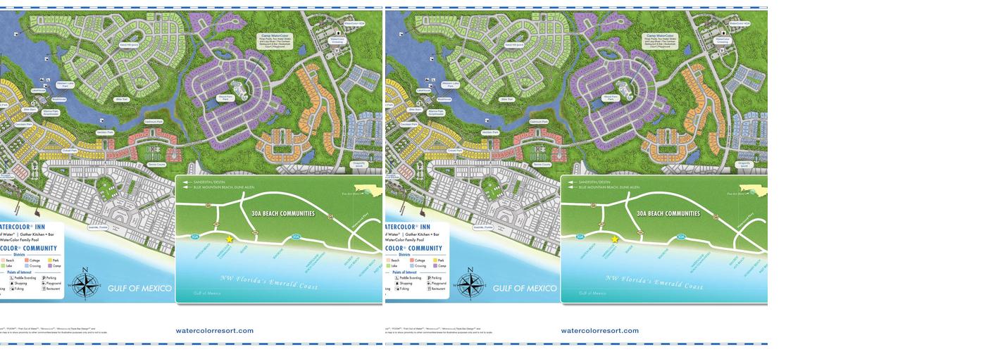 WaterColor Beach Club Menu