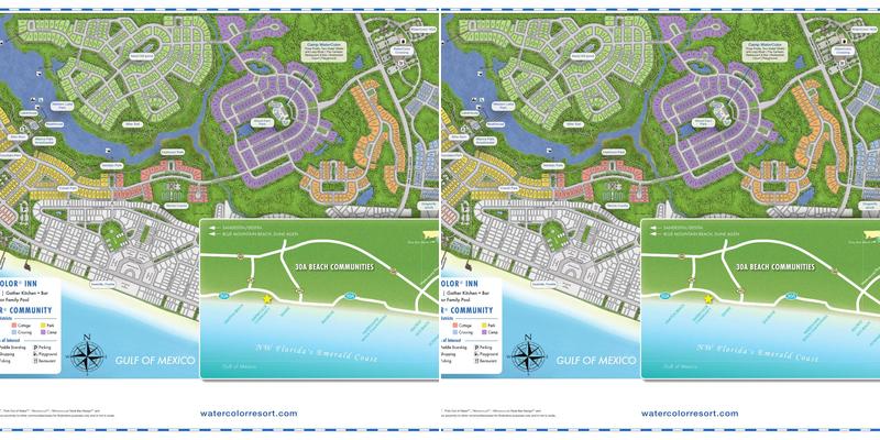 WaterColor Beach Club Menu