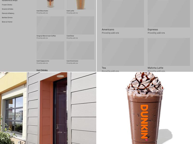 Dunkin' Menu