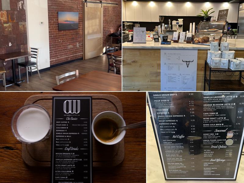 Old World Coffee Roasters - Carson Menu