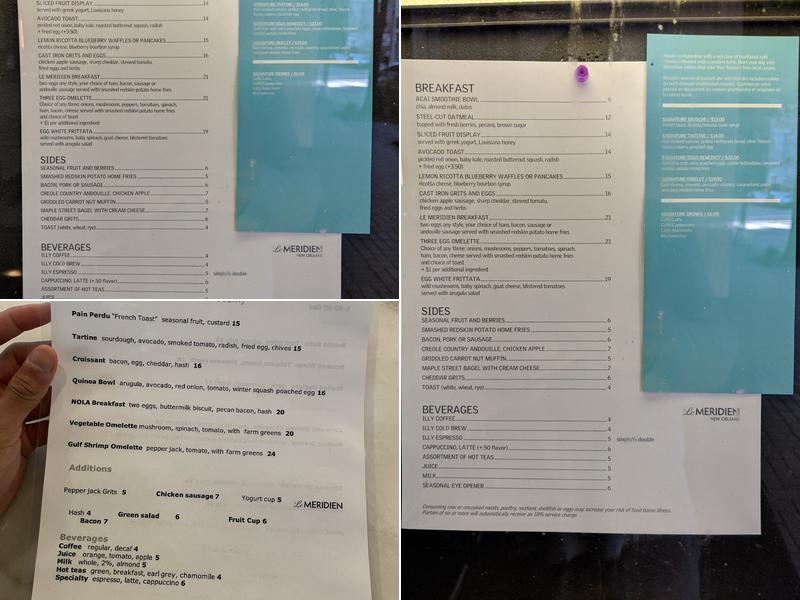 Longitude 90 Menu