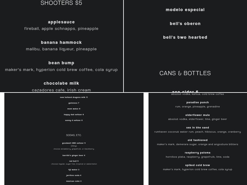 Lo-Fi Menu