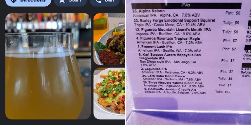 Stage 71 Menu