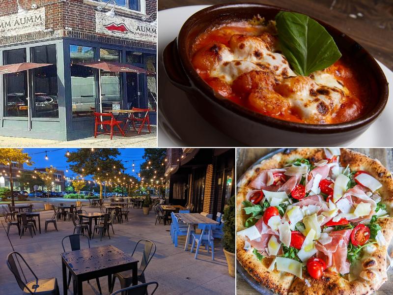 Aumm Aumm Pizzeria and wine bar at the brownstone