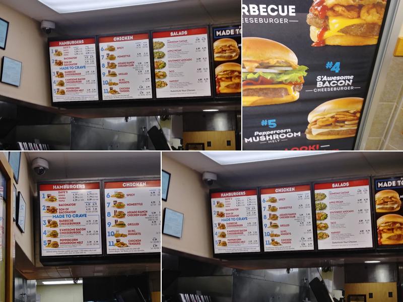 Wendy's Menu