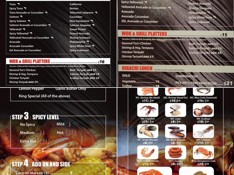 IZUMI JAPANESE HIBACHI Menu