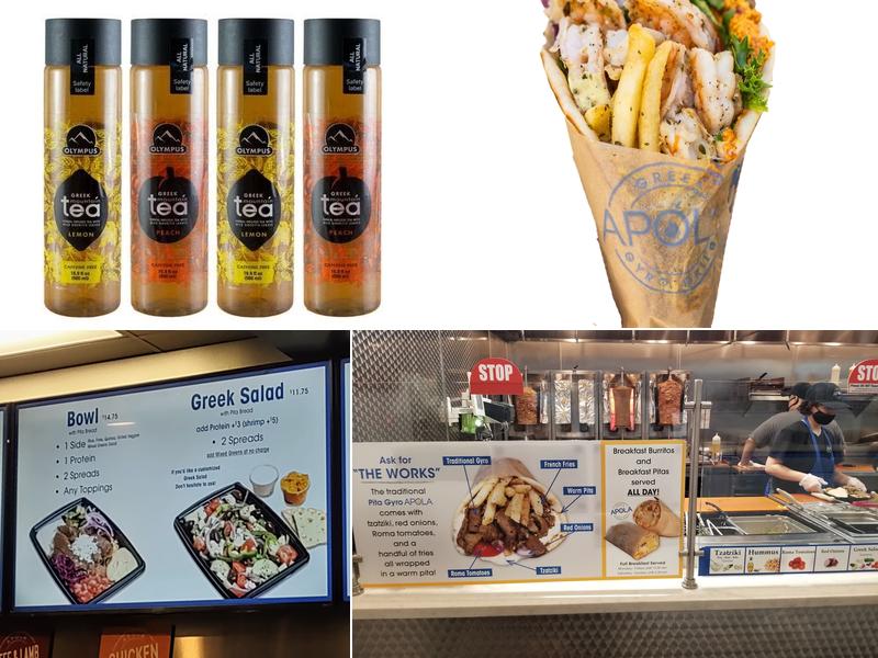 Apola Greek Grill Menu