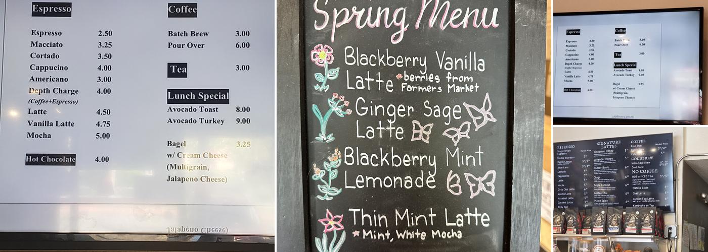 Seven Seas Roasting Co. Aliso Viejo Menu