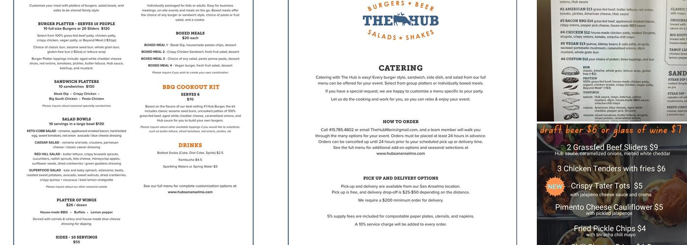 The Hub Menu