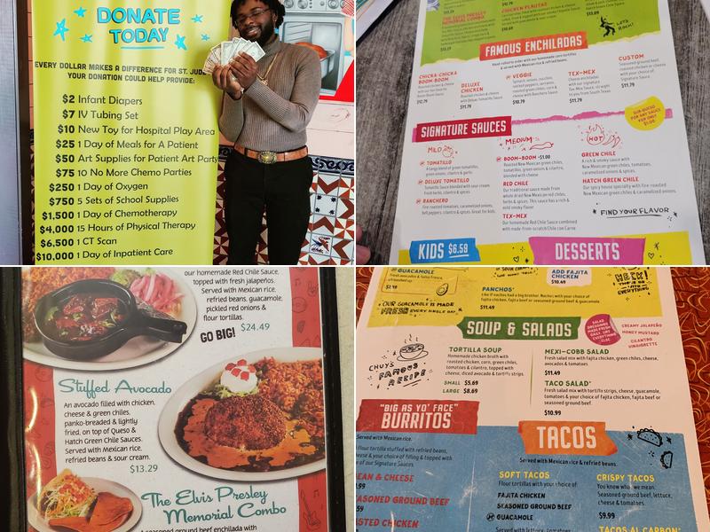 Chuy's Menu