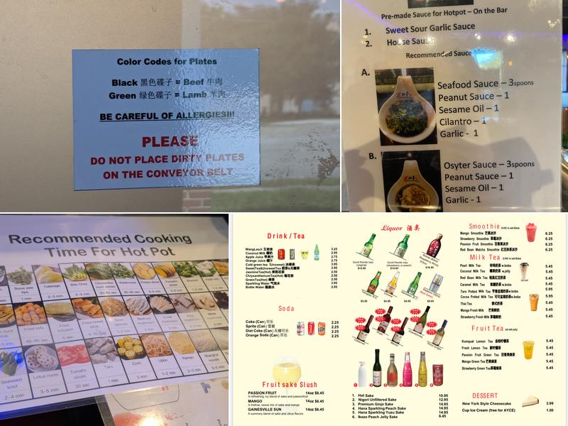 Nine Spices Hotpot & BBQ Menu