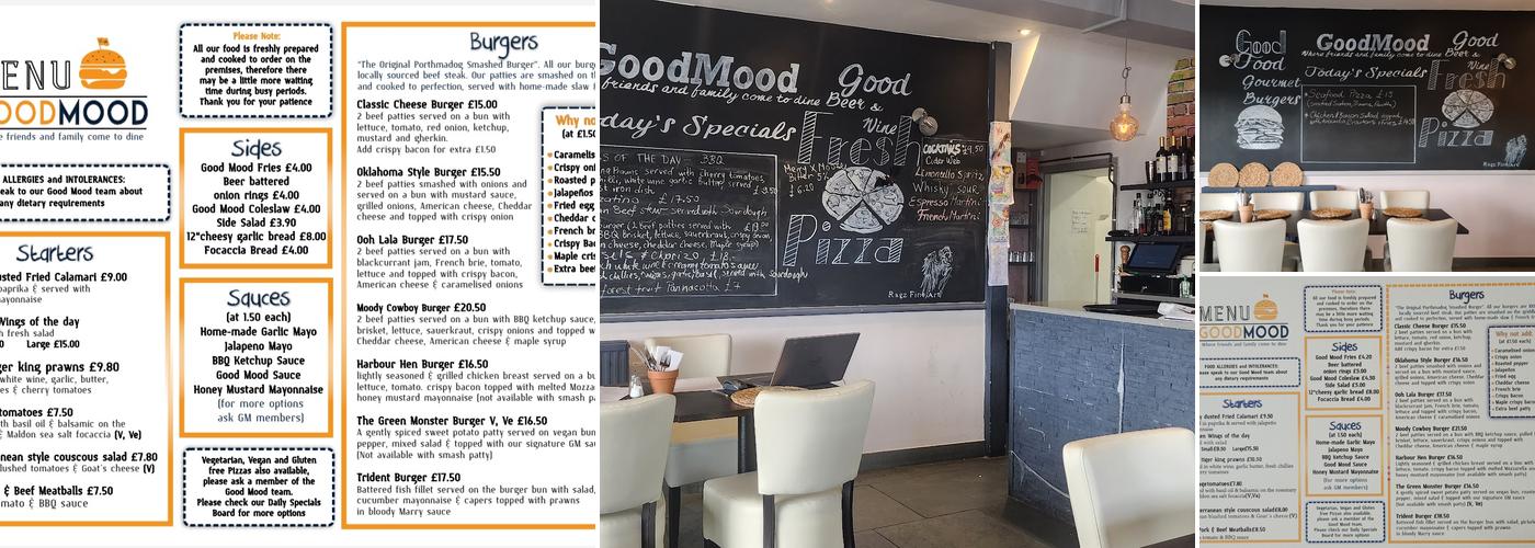 Good Mood restaurant Menu