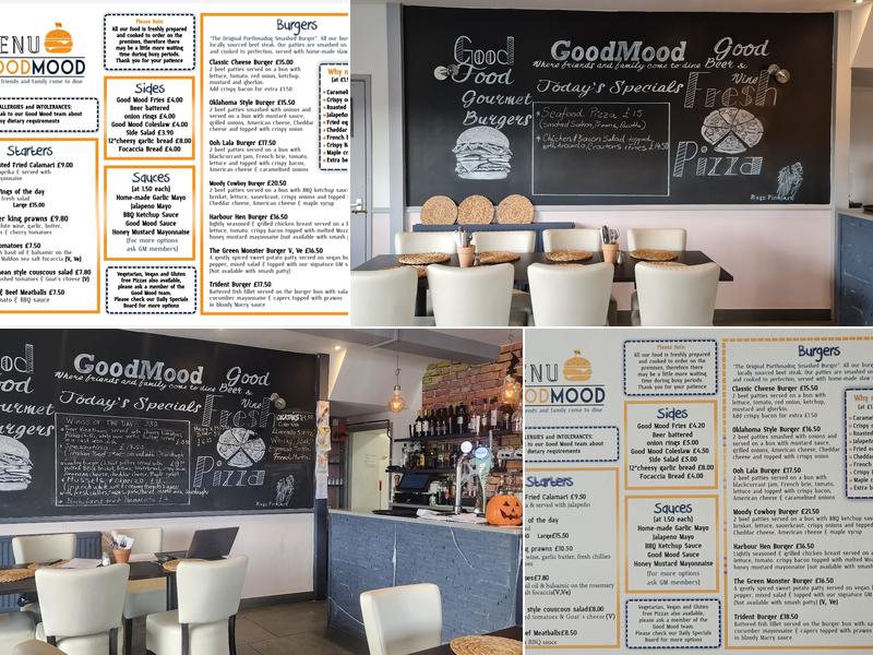 Good Mood restaurant Menu