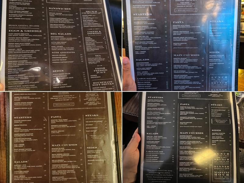 The Smith Menu