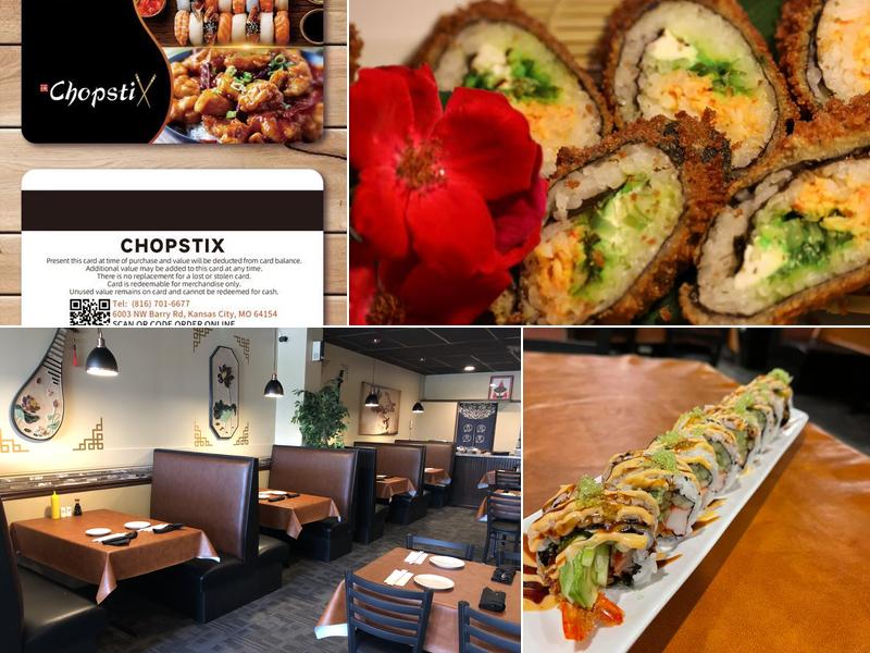 CHOPSTIX CHINESE CUISINE & SUSHI
