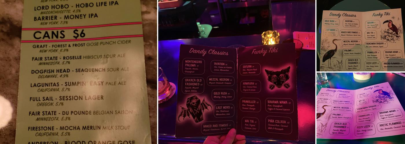 Zig Zag Menu