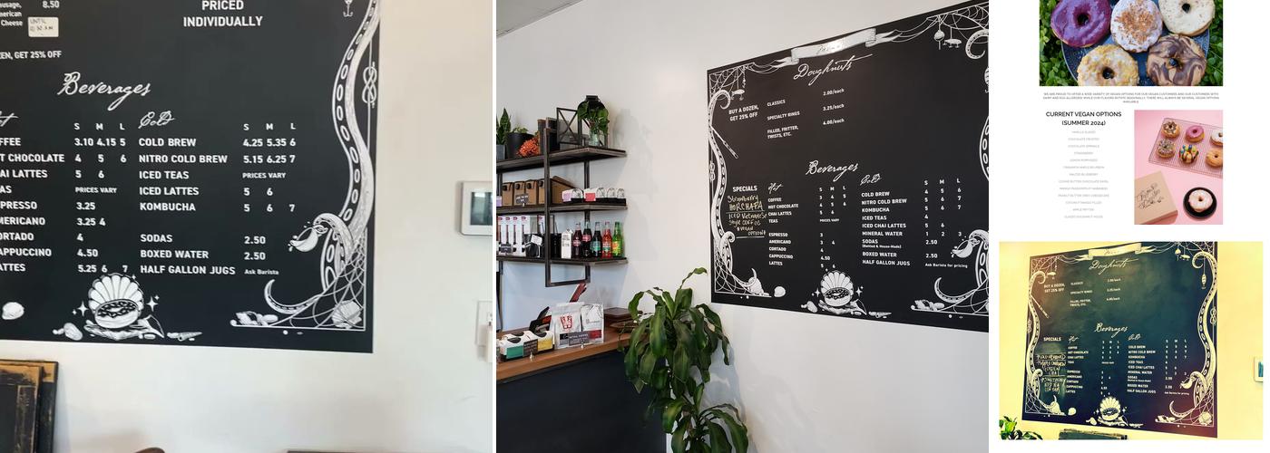 Pepperbox Doughnuts (Design Center) Menu