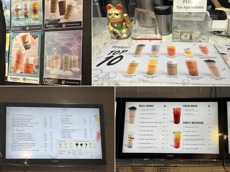 Sharetea Menu