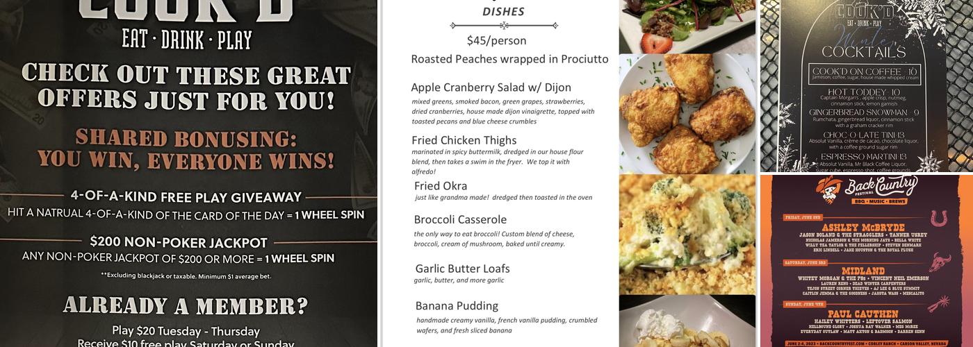 Cook’d Menu
