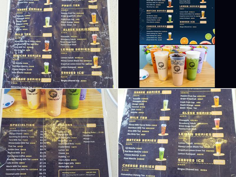 Starry Moon Menu