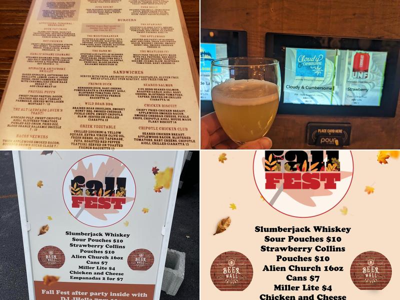 Beer Wall On Penn Menu