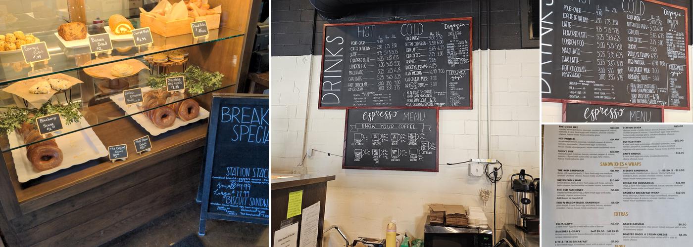 Amish Country Donuts & Cafe Menu