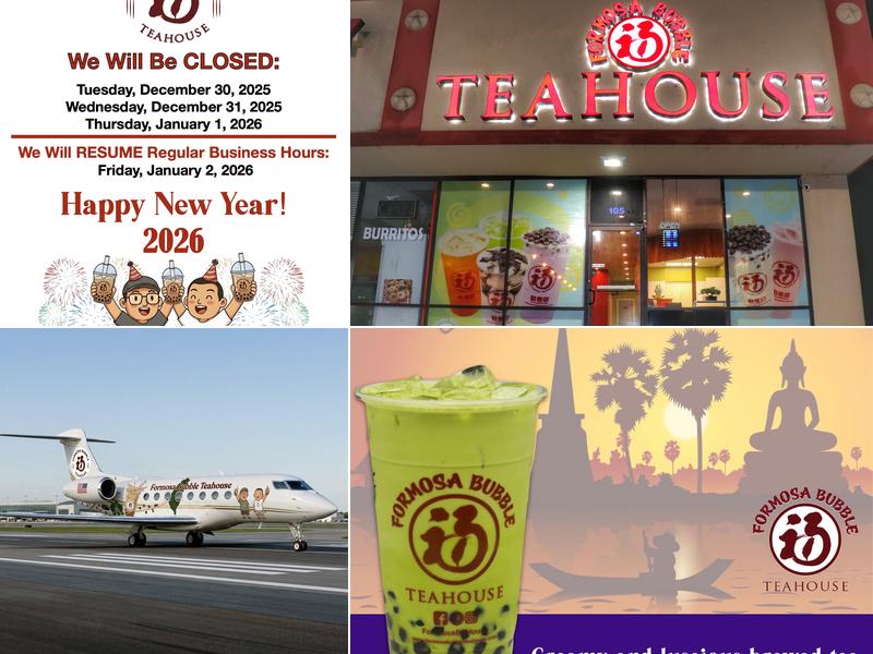Formosa Bubble Teahouse 17505 Telge Rd #105, Cypress