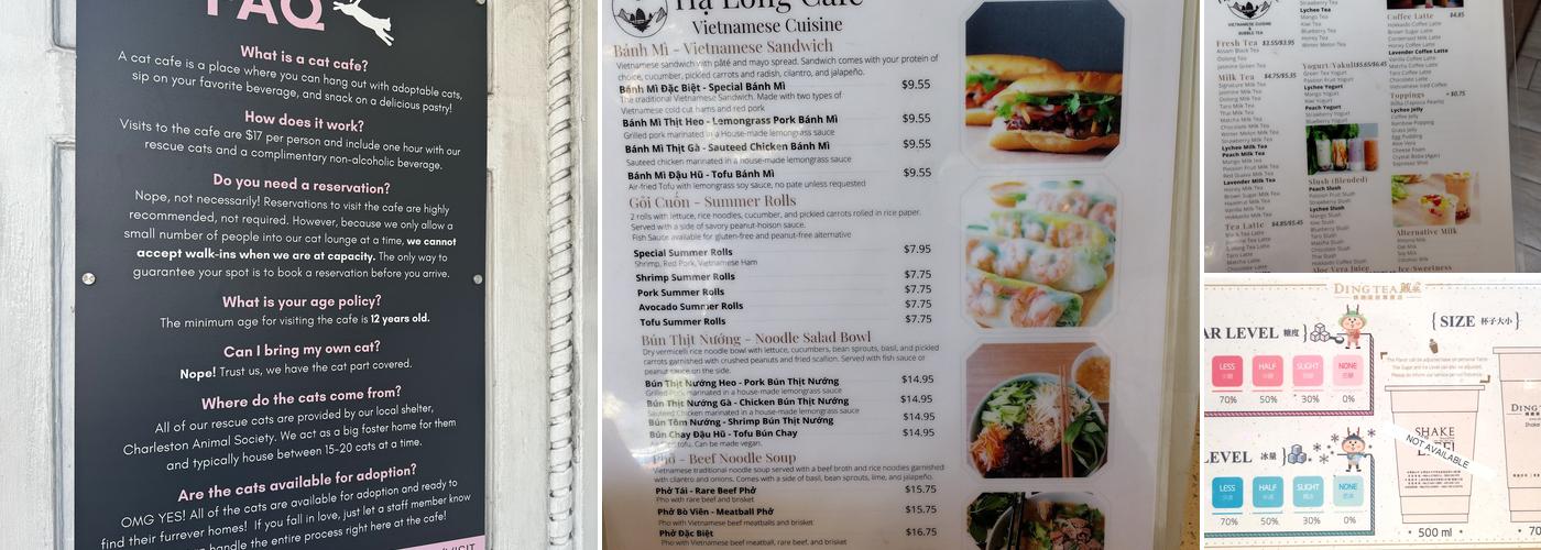 Hạ Long Café Menu