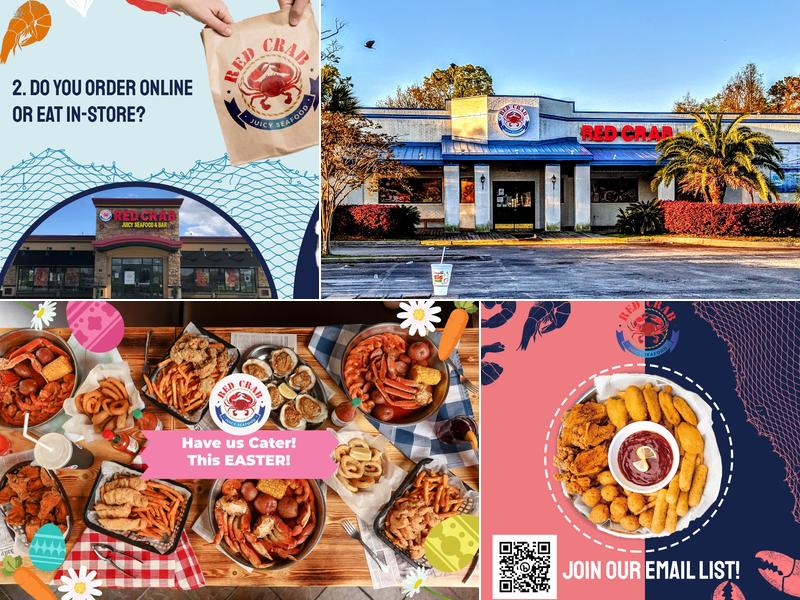 Red Crab Juicy Seafood 7690 Northwoods Blvd, North Charleston