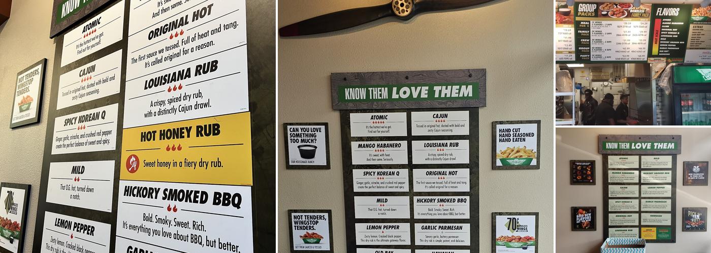 Wingstop Menu