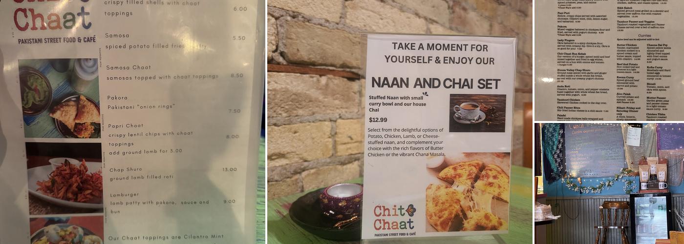 Chit Chaat Menu