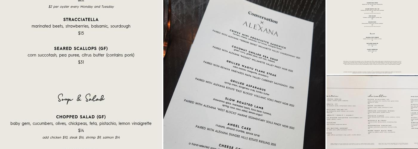 Conversation Menu