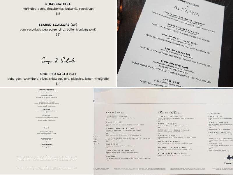 Conversation Menu