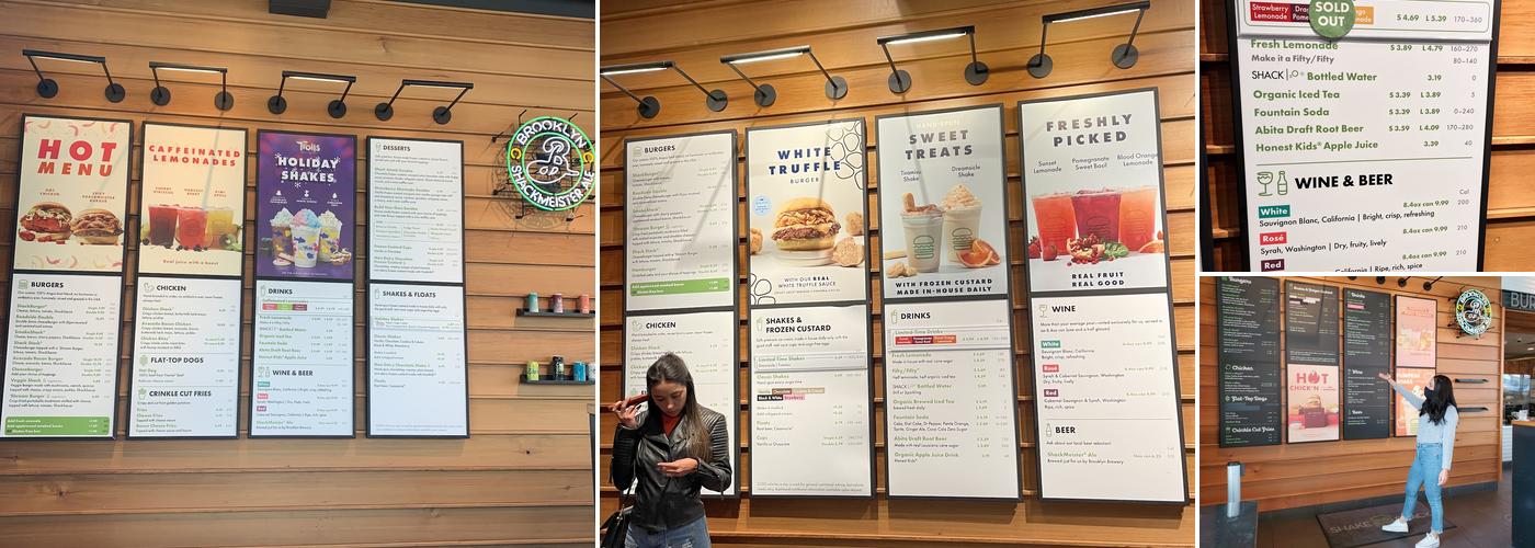 Shake Shack Little Italy Menu