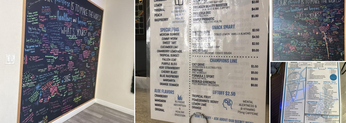 The Healthy Hub Menu