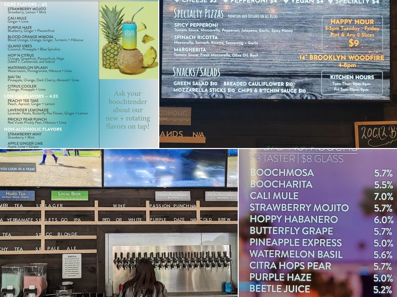 Local Roots | Pizza & Tap Menu