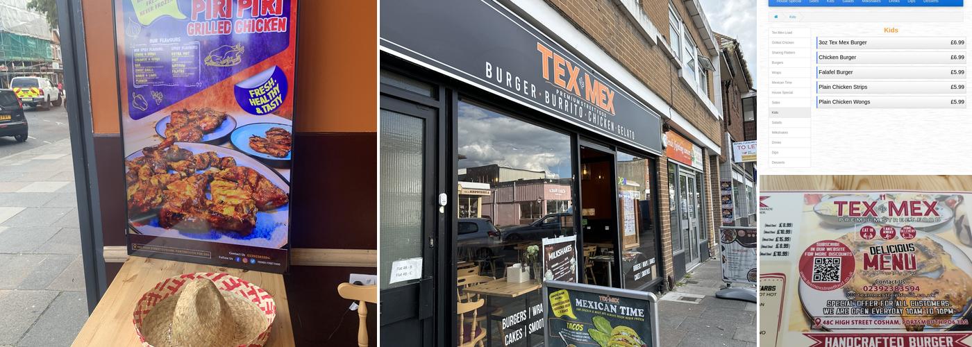 Tex Mex Premium Street Food Menu