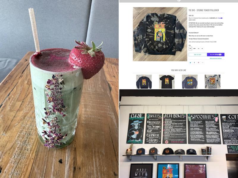 CAJÉ Coffee Roasters Menu