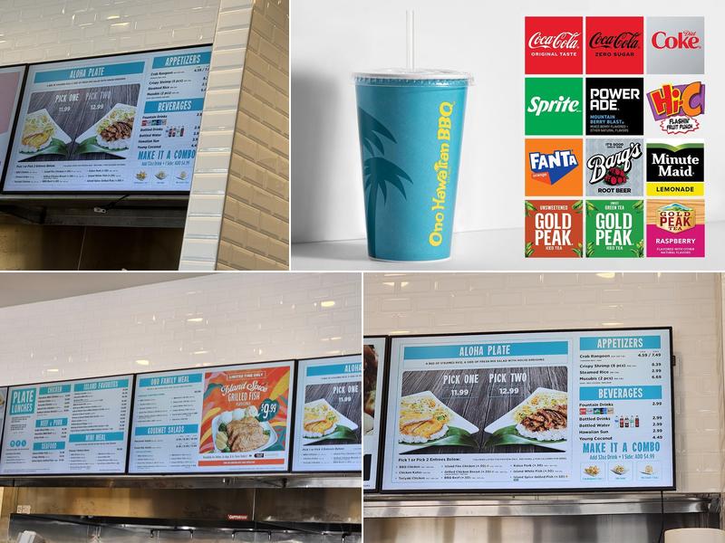 Ono Hawaiian BBQ Menu