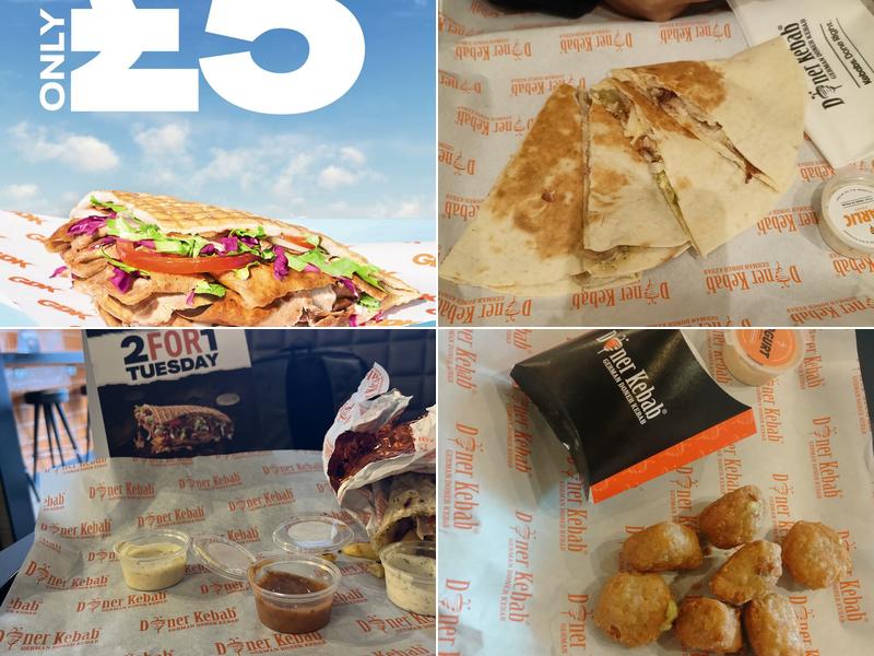 German Doner Kebab Menu