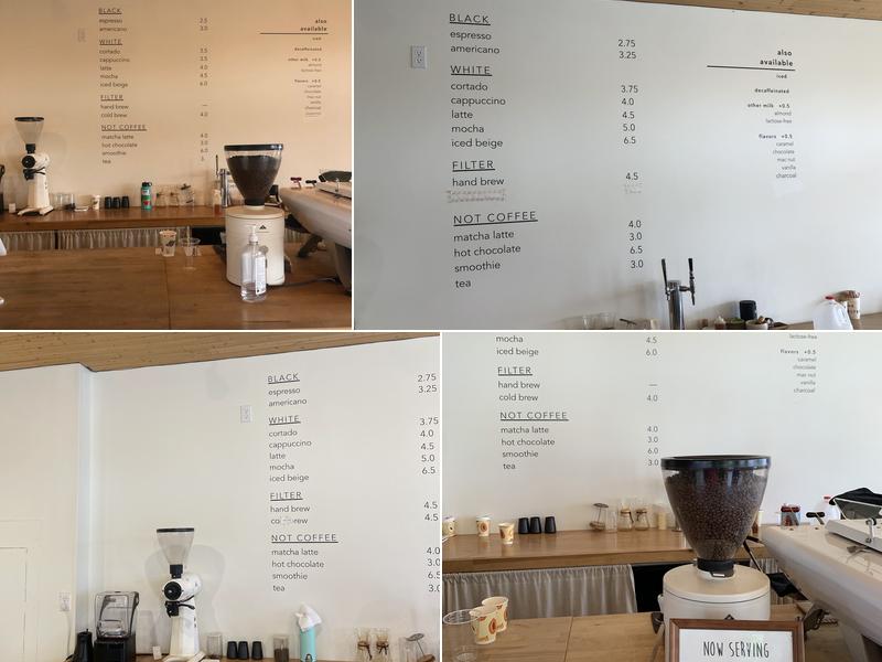 Aloha Roastery Menu
