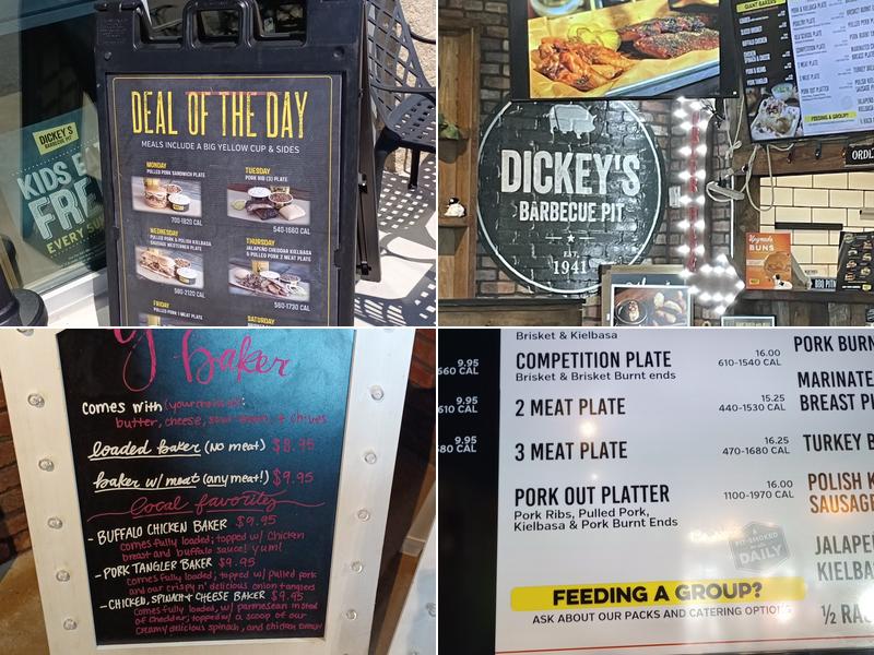 Dickey's Barbecue Pit Menu