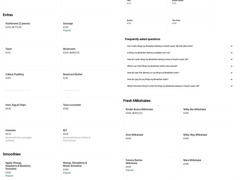 Burgerz N Wingz Menu