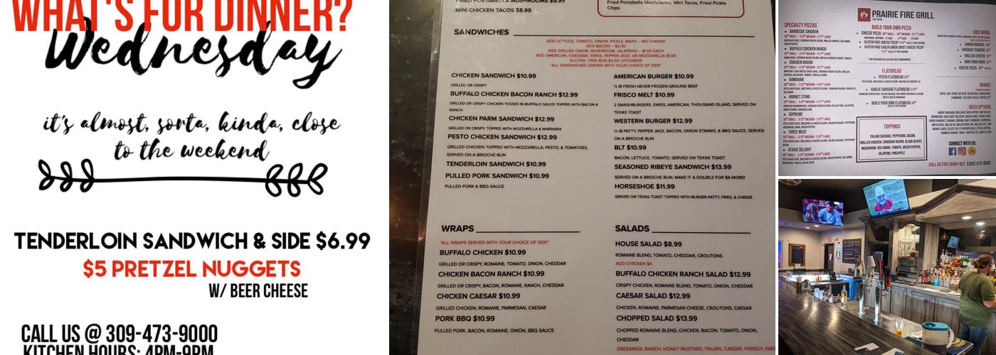 Prairie Fire Grill Menu