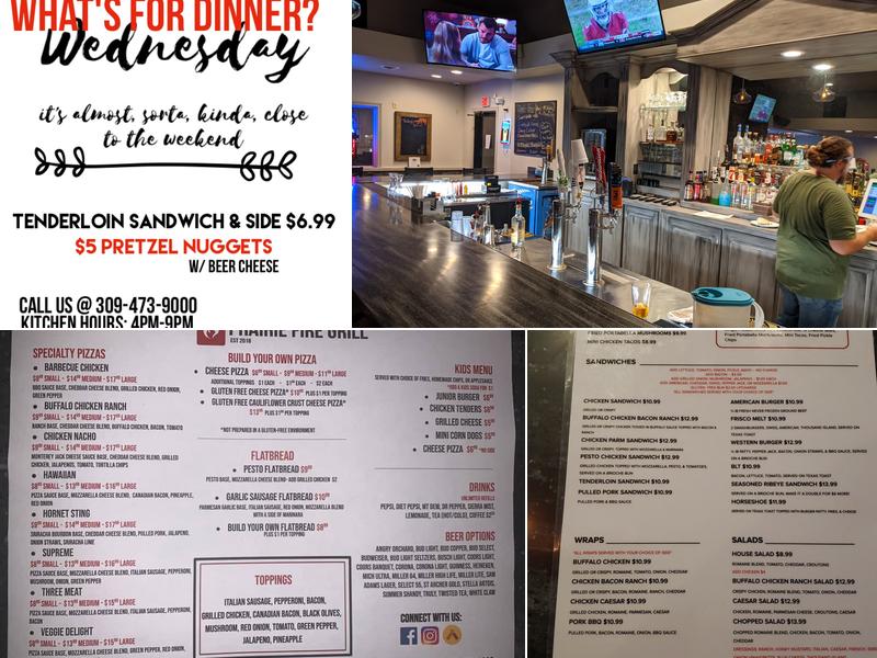 Prairie Fire Grill Menu