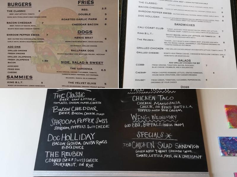 Mothership Menu
