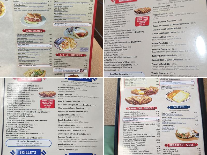 Lasko’s Restaurant Menu