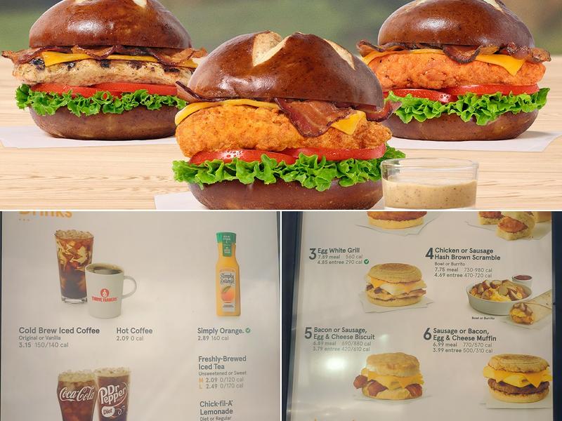 Chick-fil-A Menu