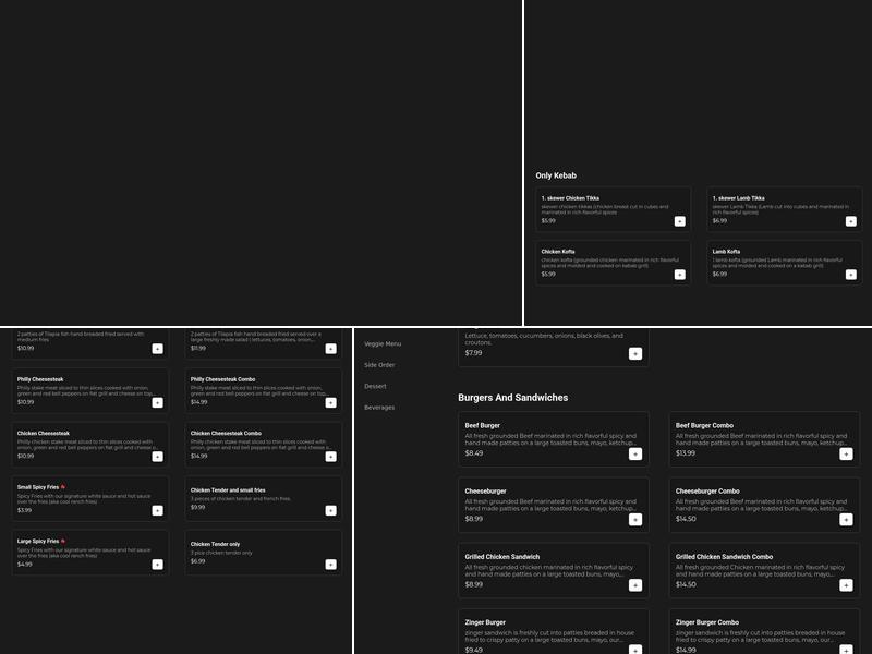 Halal Gyro Express & Kebabs Menu
