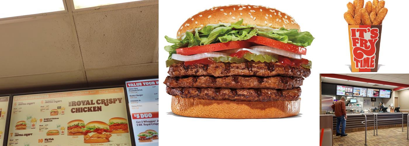 Burger King Menu